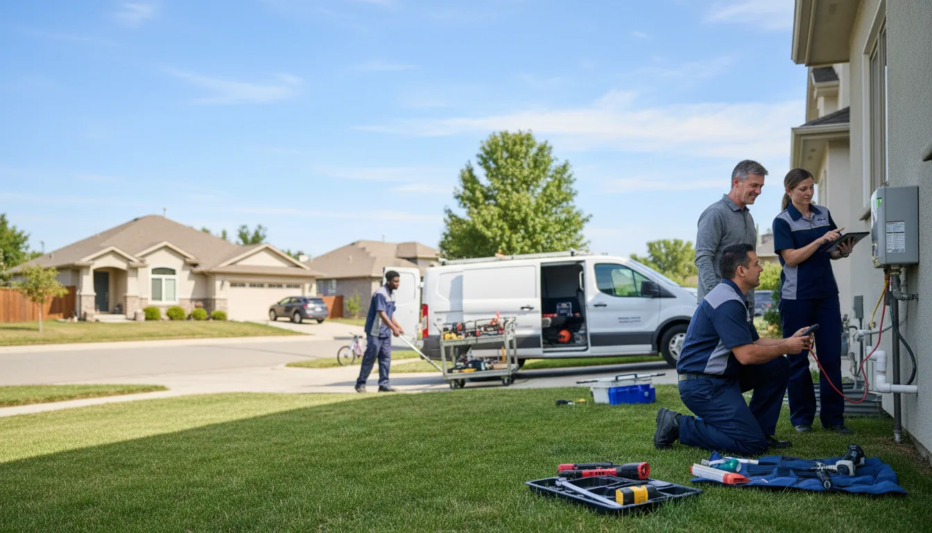 Tankless water heater service in Pemberton, OH